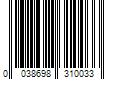 Barcode Image for UPC code 0038698310033