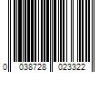 Barcode Image for UPC code 0038728023322