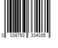 Barcode Image for UPC code 0038753334035