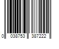 Barcode Image for UPC code 0038753387222