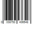 Barcode Image for UPC code 0038753436548