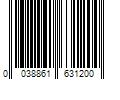 Barcode Image for UPC code 0038861631200