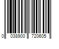 Barcode Image for UPC code 0038900720605