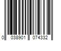 Barcode Image for UPC code 0038901074332