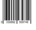 Barcode Image for UPC code 0038992939749