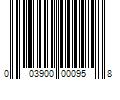 Barcode Image for UPC code 003900000958