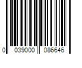 Barcode Image for UPC code 0039000086646