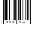 Barcode Image for UPC code 0039003094778