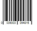 Barcode Image for UPC code 0039003094815