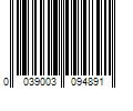 Barcode Image for UPC code 0039003094891