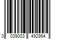 Barcode Image for UPC code 0039003492994