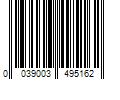 Barcode Image for UPC code 0039003495162