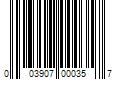 Barcode Image for UPC code 003907000357