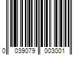 Barcode Image for UPC code 0039079003001