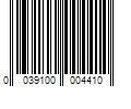 Barcode Image for UPC code 0039100004410