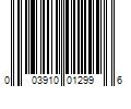 Barcode Image for UPC code 003910012996