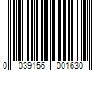 Barcode Image for UPC code 0039156001630