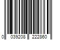 Barcode Image for UPC code 0039208222860