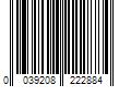 Barcode Image for UPC code 0039208222884