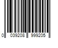 Barcode Image for UPC code 0039208999205