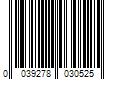 Barcode Image for UPC code 0039278030525