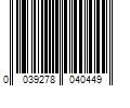 Barcode Image for UPC code 0039278040449