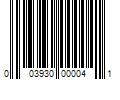 Barcode Image for UPC code 003930000041