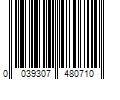 Barcode Image for UPC code 0039307480710