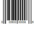 Barcode Image for UPC code 003933000086