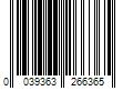 Barcode Image for UPC code 0039363266365