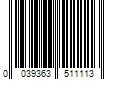 Barcode Image for UPC code 0039363511113