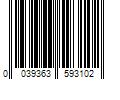 Barcode Image for UPC code 0039363593102