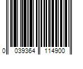 Barcode Image for UPC code 0039364114900