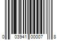 Barcode Image for UPC code 003941000078