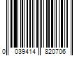 Barcode Image for UPC code 0039414820706