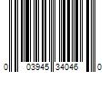 Barcode Image for UPC code 003945340460