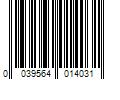 Barcode Image for UPC code 0039564014031