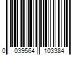 Barcode Image for UPC code 0039564103384