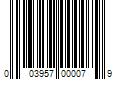 Barcode Image for UPC code 003957000079