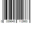 Barcode Image for UPC code 0039645112663