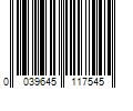 Barcode Image for UPC code 0039645117545