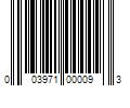 Barcode Image for UPC code 003971000093