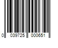 Barcode Image for UPC code 0039725000651