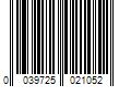 Barcode Image for UPC code 0039725021052