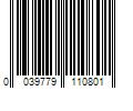 Barcode Image for UPC code 0039779110801