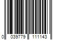 Barcode Image for UPC code 0039779111143