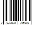 Barcode Image for UPC code 0039800006080