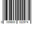 Barcode Image for UPC code 0039800022974