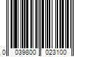 Barcode Image for UPC code 0039800023100