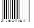 Barcode Image for UPC code 0039800023117